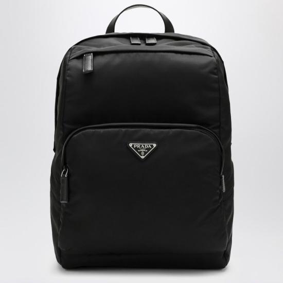 26FW 프라다 삼각로고 리나일론 백팩 2VZ104OOO2DMG F0002 BLACK