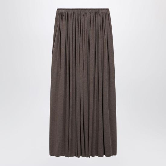 26FW 막스마라 스커트 MXMLIVREACO 004 BROWN
