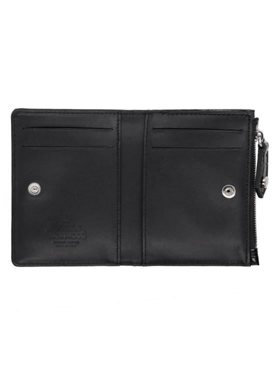 26FW 비비안웨스트우드 ORB 엠보싱 슬림 카드 지갑 ORB 엠보싱 슬림 카드 지갑 54020010WL0098 N401 BLACK - VIVIENNE WESTWOOD