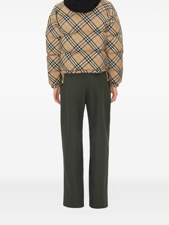 26FW 버버리 체크 다운 패딩 8110249168455 B9368 BEIGE - BURBERRY