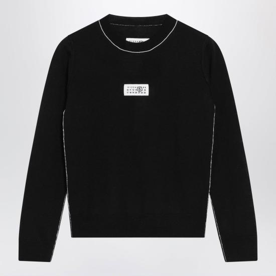26FW MM6 메종마르지엘라 스웨터 S52HL0066M13037 900 BLACK