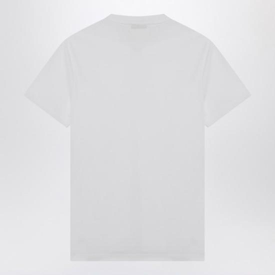 26FW 프라다 코튼 저지 티셔츠 UJM49211CD F0009 WHITE - PRADA