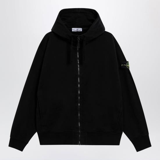 26FW 스톤 아일랜드 후드 티셔츠 S156100009S0051 V0029 BLACK