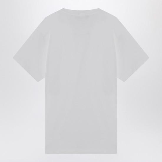 26FW 스톤 아일랜드 60/2 컴퍼스 패치 코튼 저지 슬림 핏 티셔츠 S152100027S0013 V0001 WHITE - STONE ISLAND