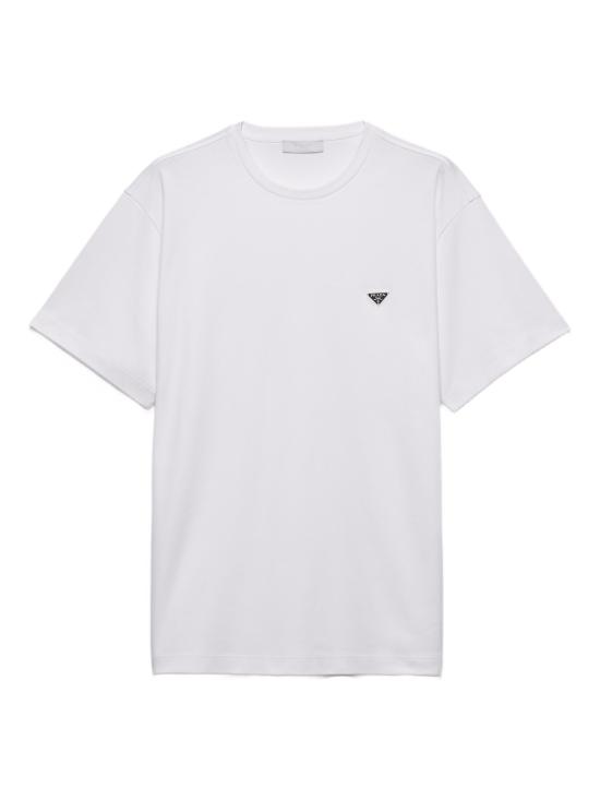 26FW 프라다 반팔 티셔츠 UJN954OOO240 F0009 WHITE