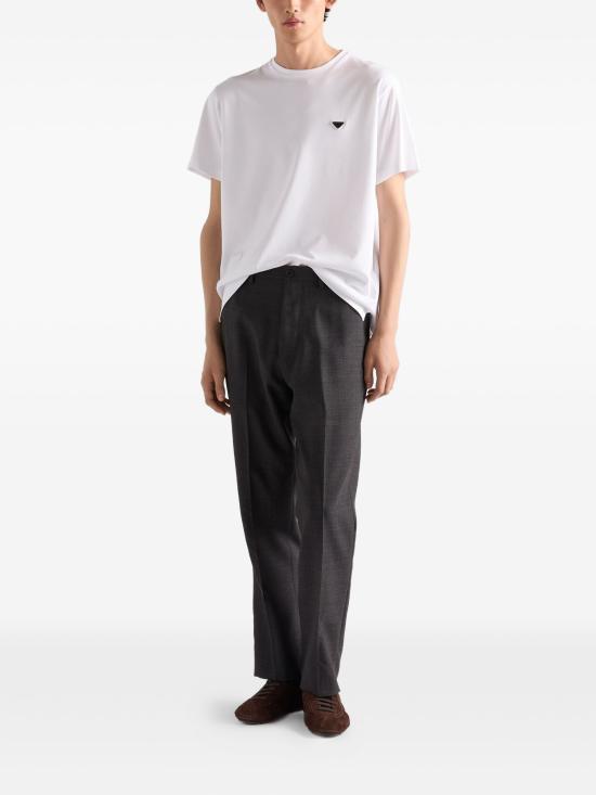 26FW 프라다 반팔 티셔츠 UJN954OOO240 F0009 WHITE - PRADA