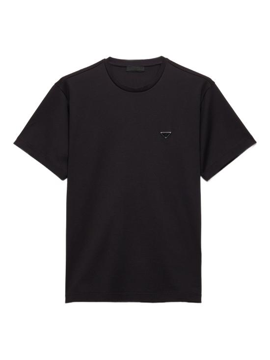 26FW 프라다 반팔 티셔츠 UJN954OOO240 F0002 BLACK
