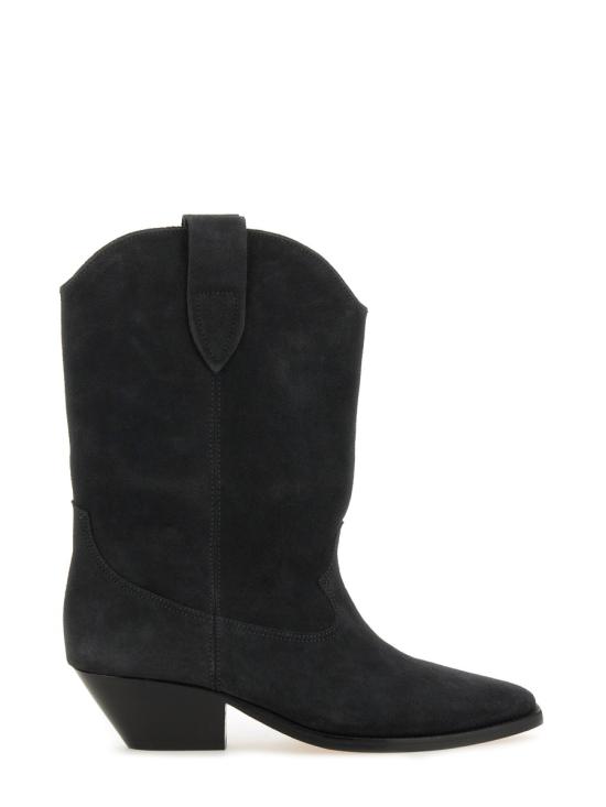 26FW 이자벨마랑 두에르토 레더 카우보이 부츠 BO0003FAA1A03S 02FK FADED BLACK - ISABEL MARANT