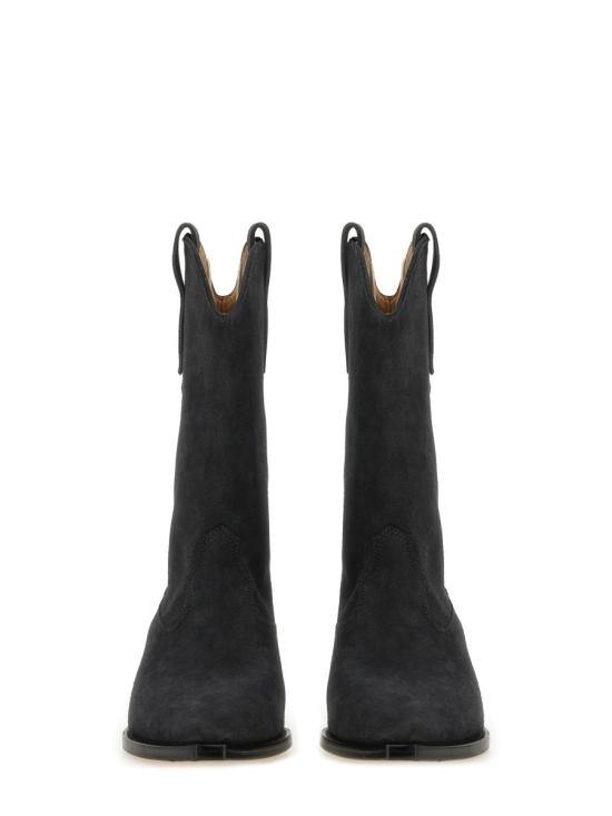 26FW 이자벨마랑 두에르토 레더 카우보이 부츠 BO0003FAA1A03S 02FK FADED BLACK - ISABEL MARANT
