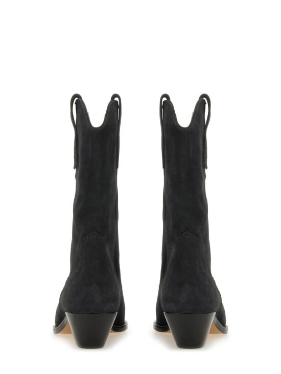 26FW 이자벨마랑 두에르토 레더 카우보이 부츠 BO0003FAA1A03S 02FK FADED BLACK - ISABEL MARANT