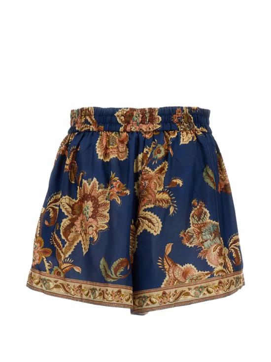 26FW 짐머만 스트레이트 팬츠 3497ASS261 NAVY JACOBEAN NJCO - ZIMMERMANN