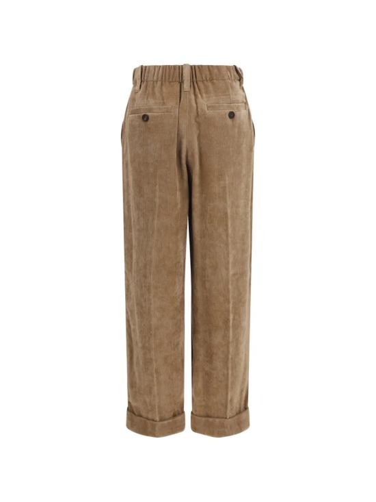 26FW 브루넬로 쿠치넬리 스트레이트 팬츠 MP547P9274 C3368 - BRUNELLO CUCINELLI