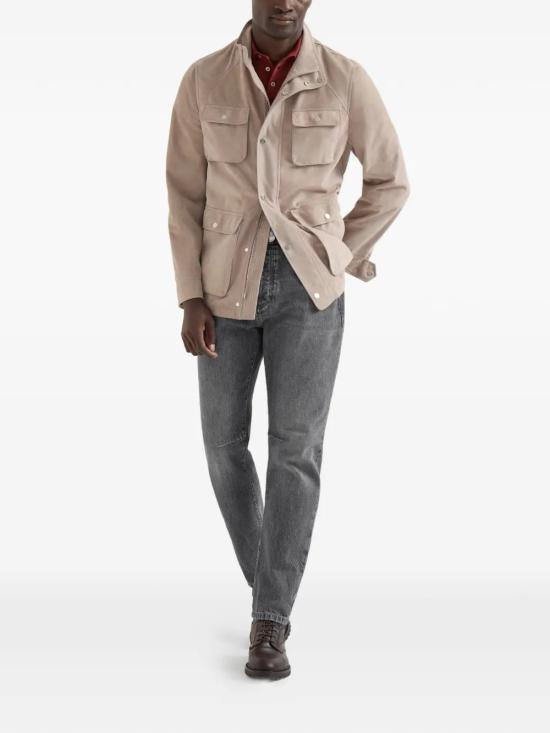 26FW 브루넬로 쿠치넬리 스트레이트 팬츠 M229PX1290 C1473 - BRUNELLO CUCINELLI