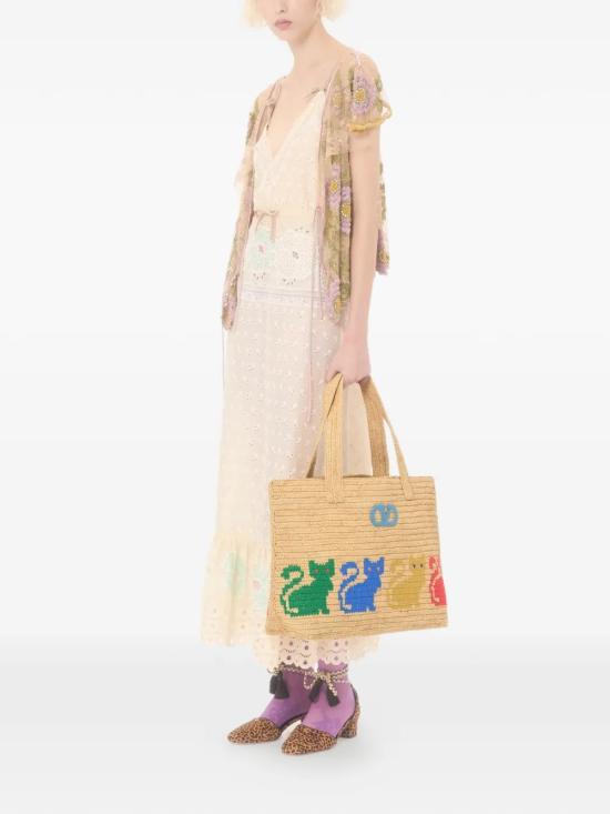 26SS 발렌티노 가라바니 토트백 WB0T04EQU MJ6 NATURALE MULTICOLOR - VALENTINO GARAVANI