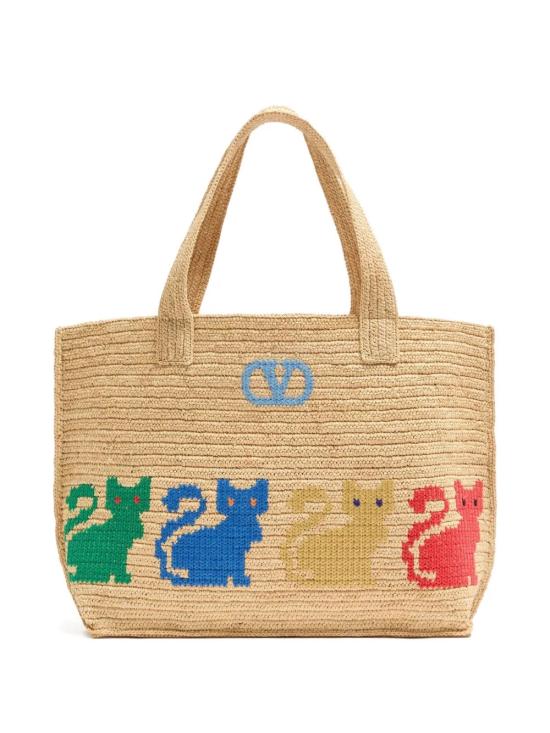 26SS 발렌티노 가라바니 토트백 WB0T04EQU MJ6 NATURALE MULTICOLOR