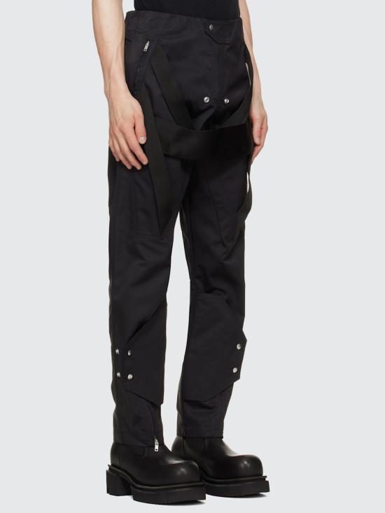 26FW 릭 오웬스 스트레이트 팬츠 RRU02F4370MUER409 BLACK - RICK OWENS