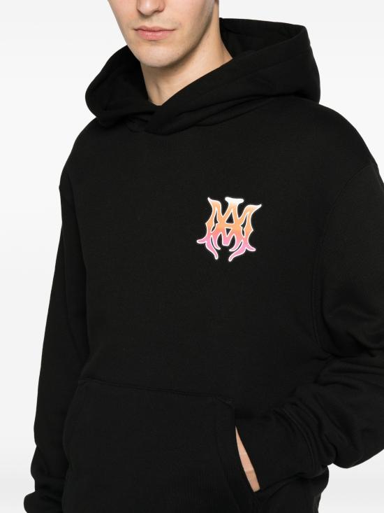 26FW 아미리 후드 티셔츠 AMTOJR1169CO 001 BLACK - AMIRI