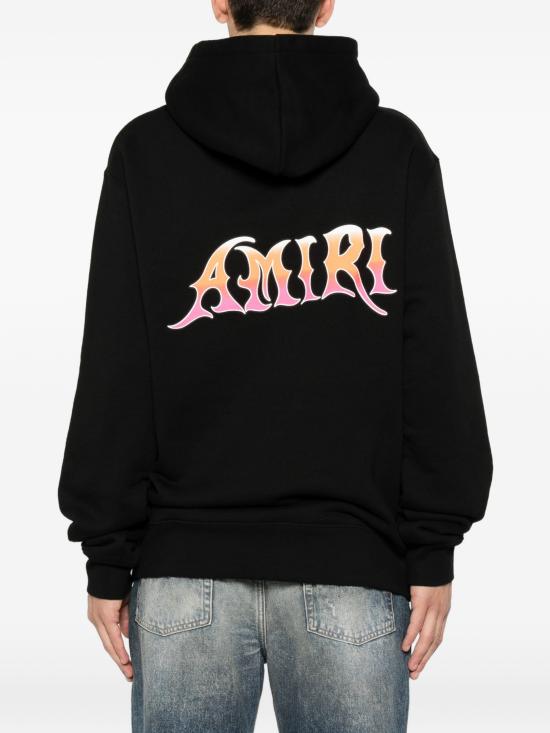 26FW 아미리 후드 티셔츠 AMTOJR1169CO 001 BLACK - AMIRI