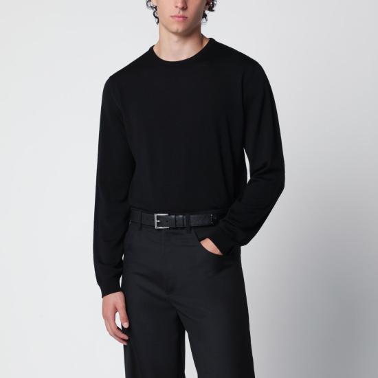 26FW 로베르토 콜리나 스웨터 263MYB01001WO 09 BLACK