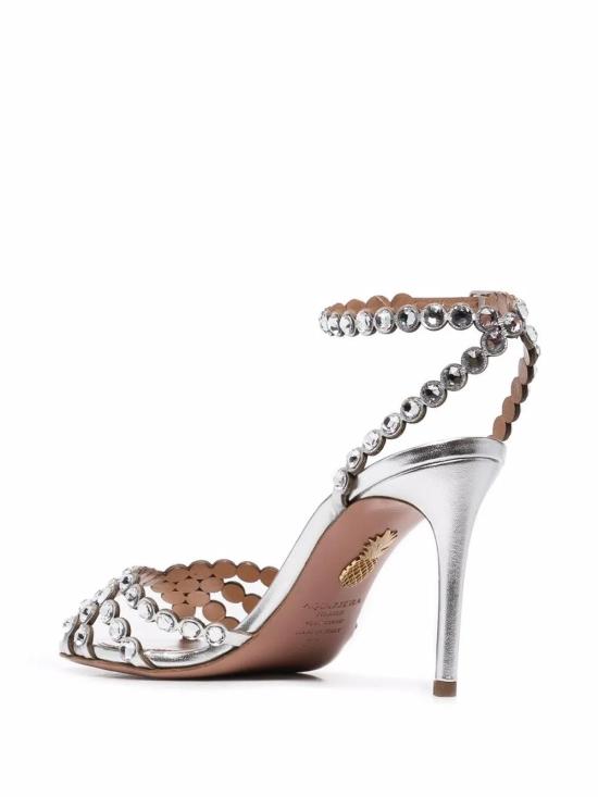 26FW 아쿠아주라 힐/펌프스 TQLMIDS0NPL CCC SILVER - AQUAZZURA