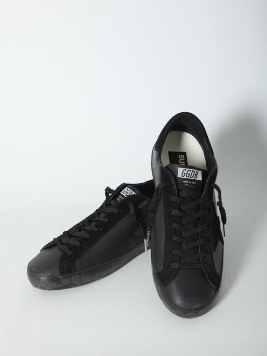 26FW 골든구스 슈퍼스타 스니커즈 GMF00101F007991 90100 BLACK - GOLDEN GOOSE