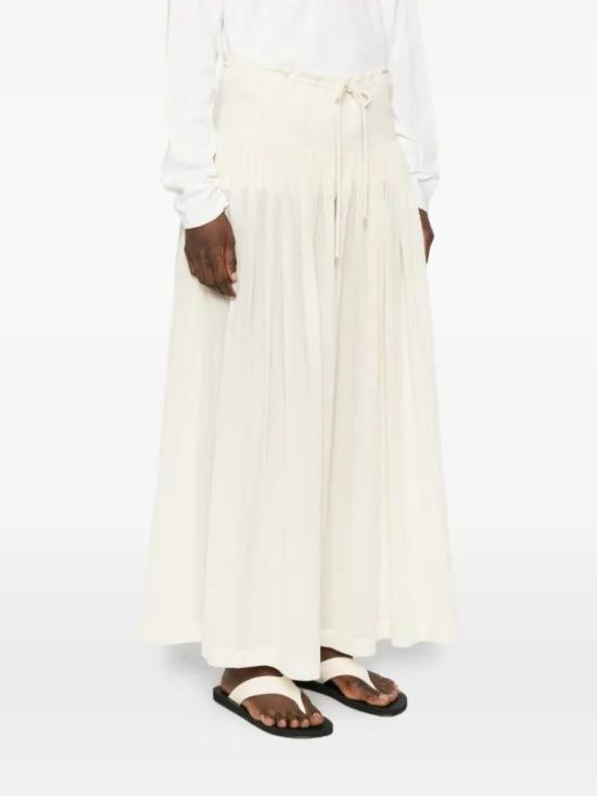 26SS 더로우 팔라초 팬츠 10741W4385OWH BLANCO ROTO - THE ROW