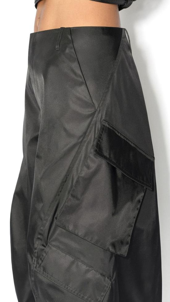 26FW 알라이아 스트레이트 팬츠 AA9P1388T448D995 NEGRO - ALAIA