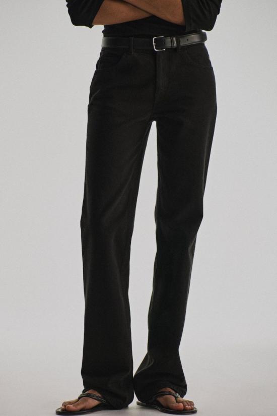 26FW 더로우 스트레이트 팬츠 6516W5047BLK NEGRO - THE ROW