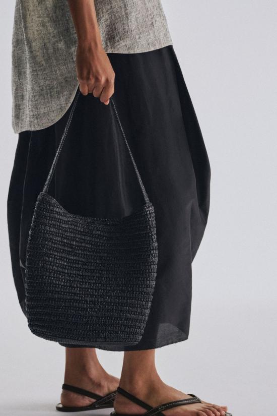 26FW 더로우 토트백 W2173W27BLK NEGRO - THE ROW