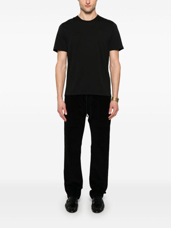 25FW 생로랑 반팔 티셔츠 819395Y2ZJ2 1000 BLACK - SAINT LAURENT