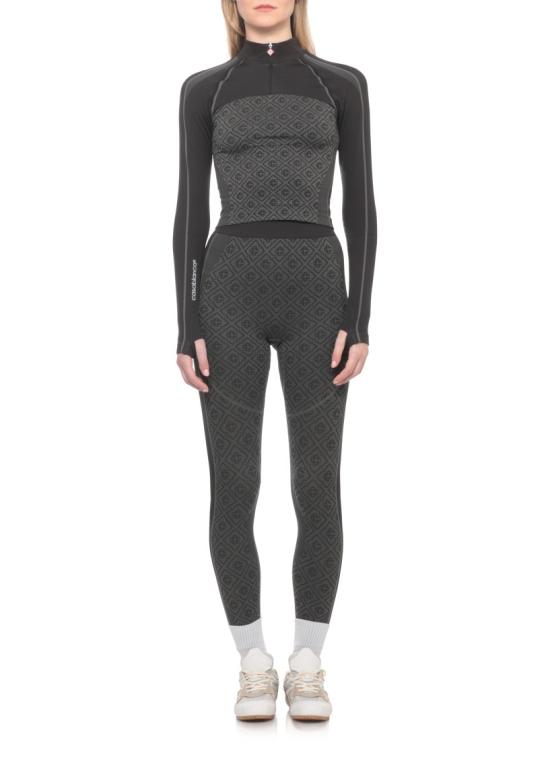 26FW 카사블랑카 터틀넥 WPF26ACT06801SEAMLESS Black - CASABLANCA