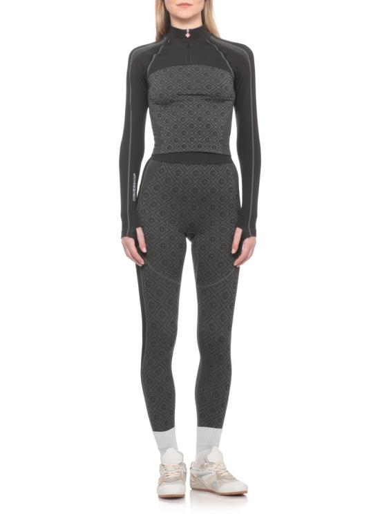 26FW 카사블랑카 터틀넥 WPF26ACT06801SEAMLESS Black - CASABLANCA