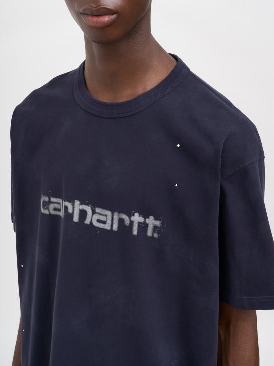 26FW 칼하트 WIP 반팔 티셔츠 RI0368531CEJ BLUE - CARHARTT WIP