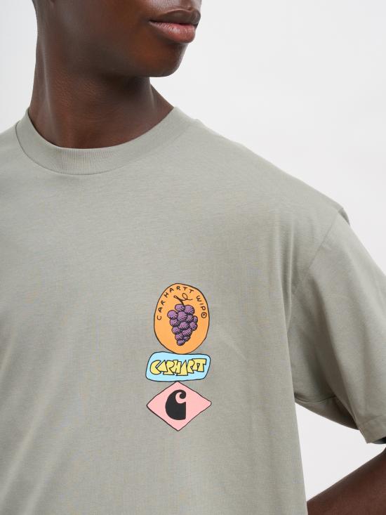 26FW 칼하트 WIP 반팔 티셔츠 RI0369023RFXX GREEN - CARHARTT WIP