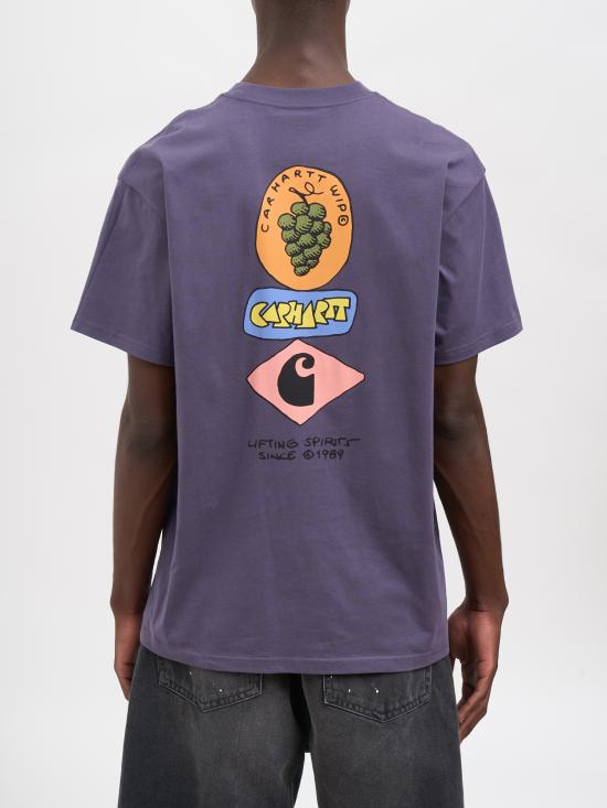 26FW 칼하트 WIP 반팔 티셔츠 RI0369023RIXX VIOLET - CARHARTT WIP