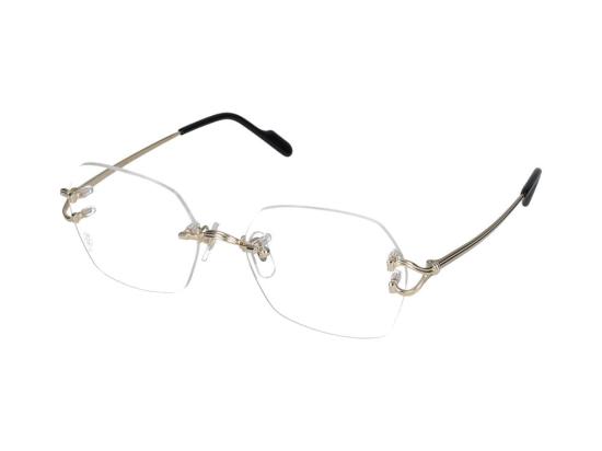  까르띠에 C 데코 림리스 무테 안경 CT0564O001 GOLD - CARTIER