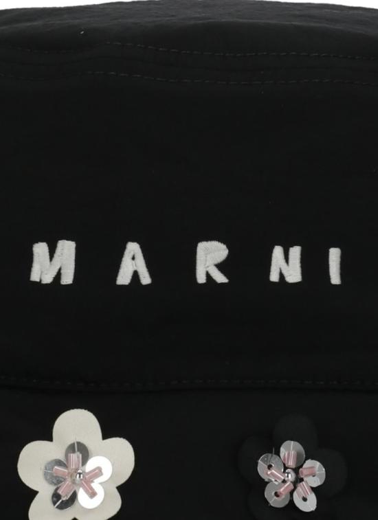 26SS 마르니 버킷햇 CLMC0055XSUTN93400N99 Black - MARNI