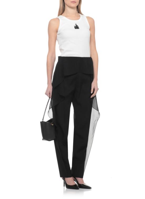 26SS 랑방 민소매 티셔츠 RWTO0012J047P2600 White - LANVIN