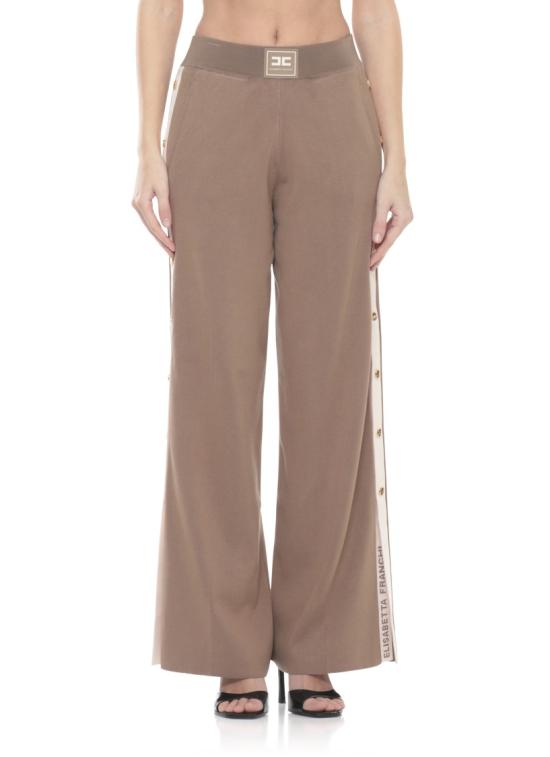 26SS 엘리자베타프랜치 스트레이트 팬츠 KP74S61E2727 Brown - ELISABETTA FRANCHI