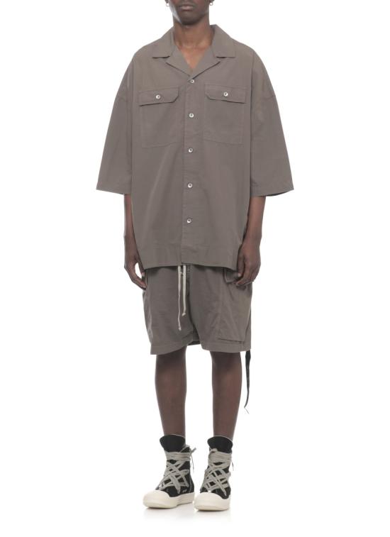 26SS 다크쉐도우 반팔 셔츠 DU01F4290CR34 Brown - DRKSHDW