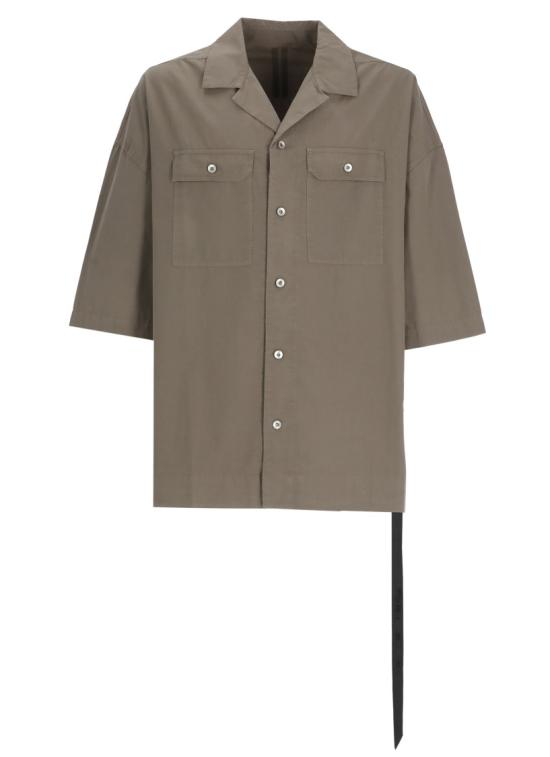 26SS 다크쉐도우 반팔 셔츠 DU01F4290CR34 Brown