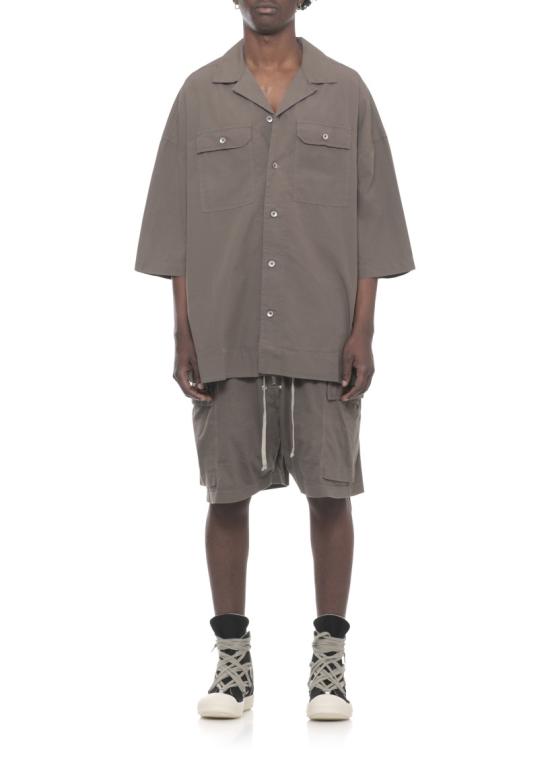 26SS 다크쉐도우 반팔 셔츠 DU01F4290CR34 Brown - DRKSHDW