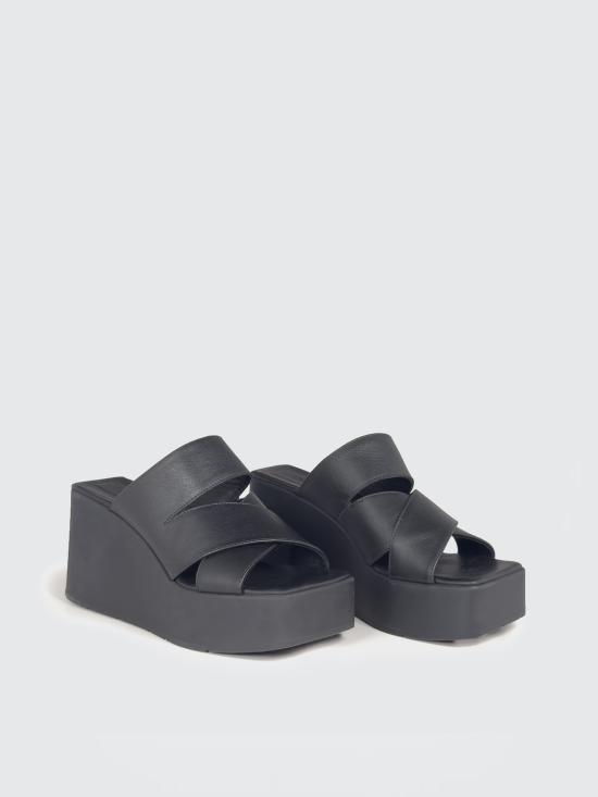  빅마티 뮬/슬리퍼 N1K5450DK10C070101 BLACK - VIC MATIE