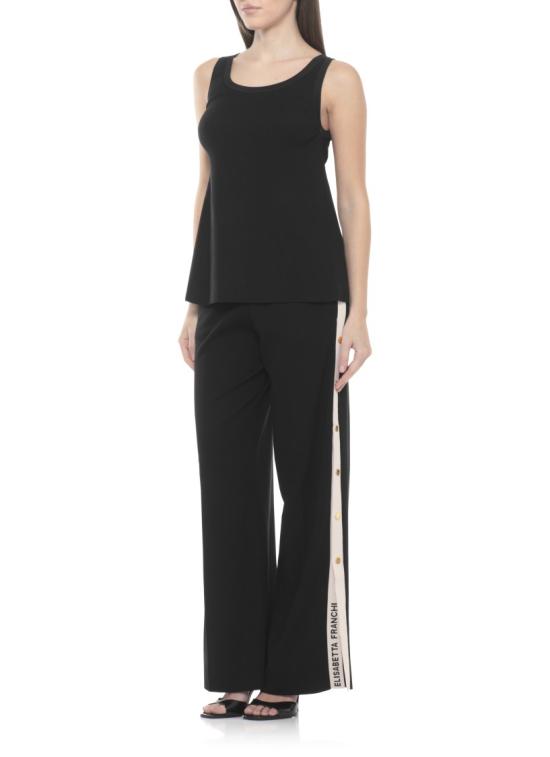 26SS 엘리자베타프랜치 팬츠 KP74S61E2685 Black - ELISABETTA FRANCHI