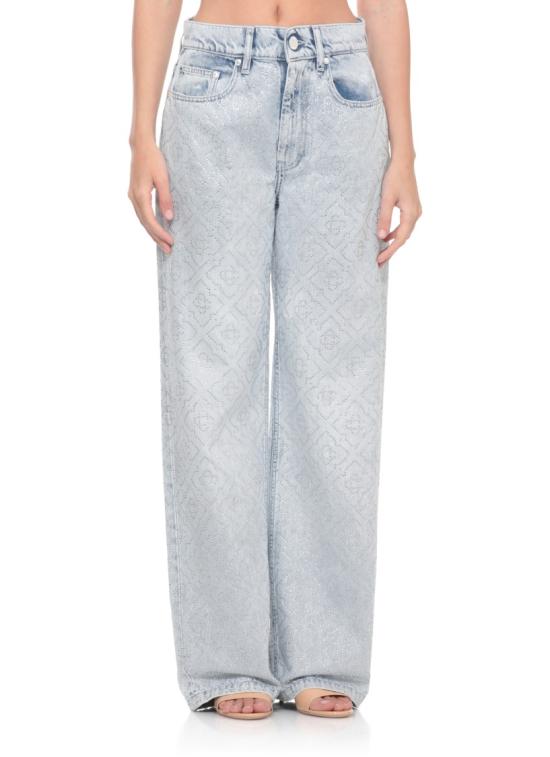 26SS 카사블랑카 데님 팬츠 WSS26DN02001DENIM LIGHT WASH Blue - CASABLANCA