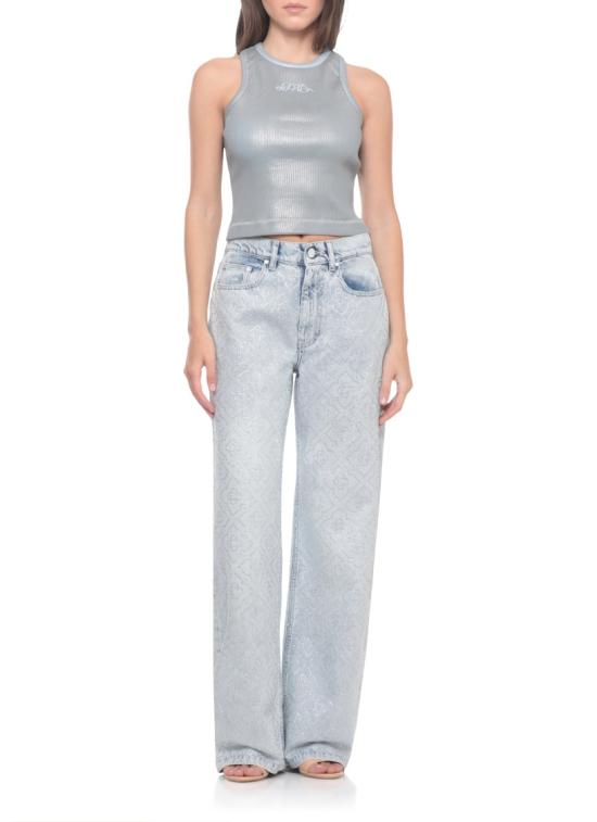 26SS 카사블랑카 데님 팬츠 WSS26DN02001DENIM LIGHT WASH Blue - CASABLANCA