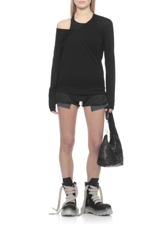 26SS 다크쉐도우 데님 숏팬츠 DS01F4300DBKET209 Black - DRKSHDW
