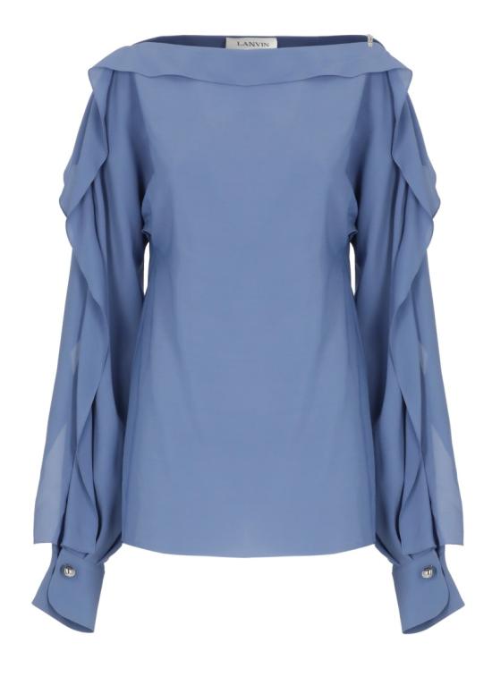 26SS 랑방 블라우스 RWTO00106253P26262 Blue