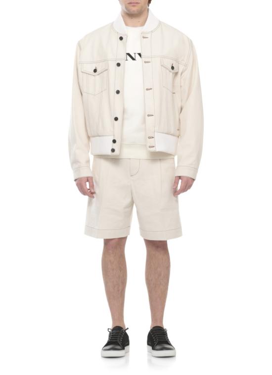 26SS 랑방 봄버 자켓 RMJA03276128P26020 Neutrals - LANVIN