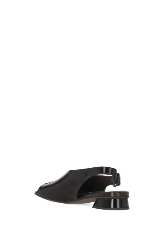 26SS 포에베 플랫 슈즈 10MM22VENICEMOGANO Black - POEVE